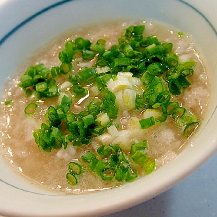 生姜香る 大根と葱のお粥♬